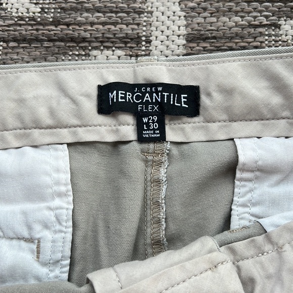J. Crew Mercantile Men’s Slim Khaki Chino Pants - 29x30 - Picture 3 of 4